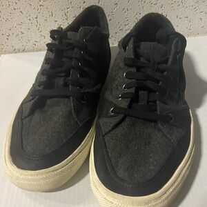 Banana Republic Charcoal and Black Men's Sneakers